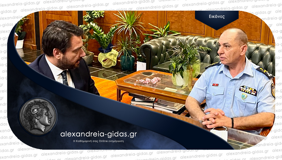 Με τον Αρχηγό της Ελληνικής Αστυνομίας συναντήθηκε ο Τάσος Μπαρτζώκας