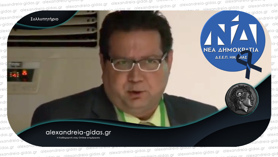 Διοικούσα Επιτροπή Νέας Δημοκρατία Ημαθίας: “Καλό ταξίδι Νίκο..”