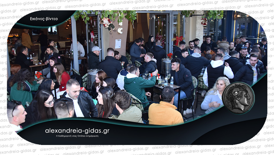 Πέτυχε το barbeque party στον πεζόδρομο Αλεξάνδρειας από τα μαγαζιά εστίασης!