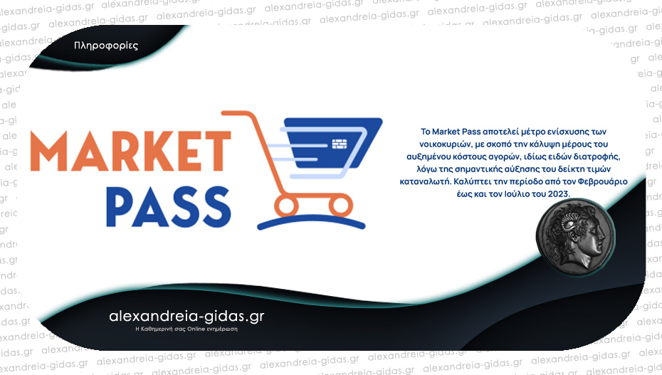 Market Pass – ξεκίνησαν σήμερα οι αιτήσεις για την μηνιαία οικονομική ενίσχυση