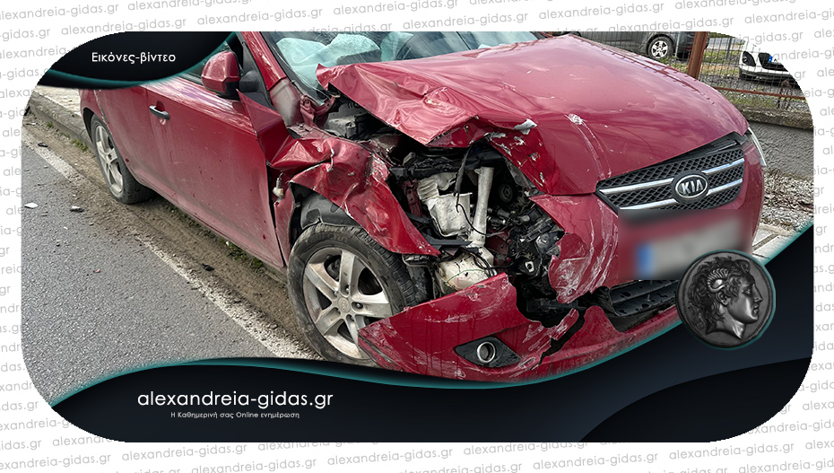 Τροχαίο ατύχημα στον δρόμο προς Σχοινά – συγκρούστηκαν Ι.Χ. με τρακτέρ