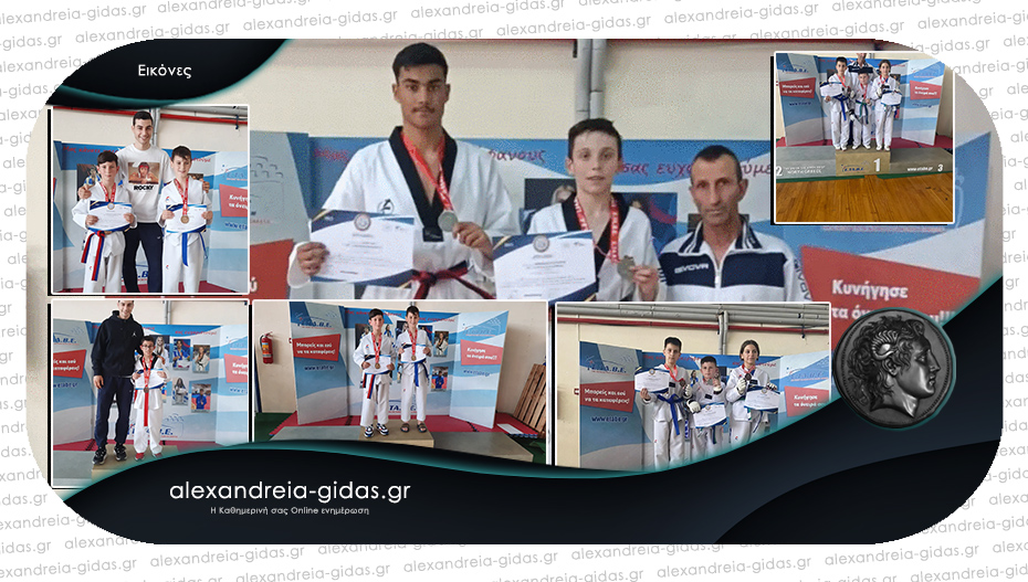 8 μετάλλια στο πρωτάθλημα Βορείου Ελλάδος στο tae kwon do για τον ΦΙΛΙΠΠΟ Αλεξάνδρειας