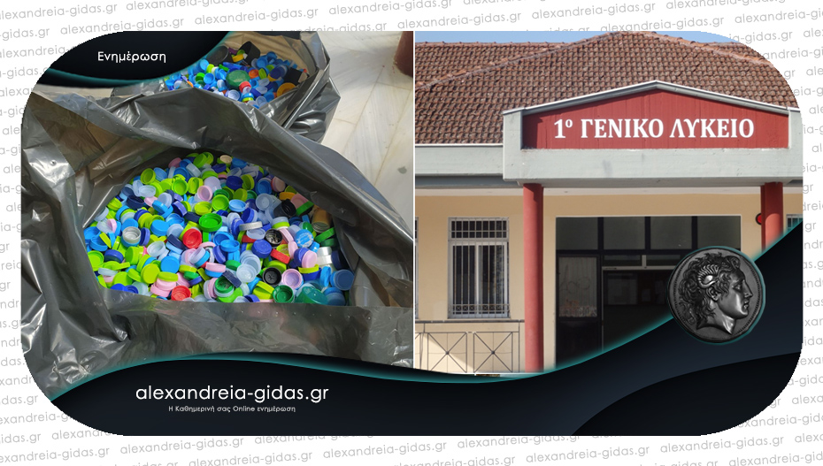 Δράσεις ανακύκλωσης στο 1ο Λύκειο Αλεξάνδρειας!