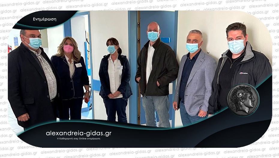 Επίσκεψη Τσαβδαρίδη στο Νοσοκόμειο Νάουσας – πρώτη προτεραιότητα ο εκσυγχρονισμός του ΕΣΥ