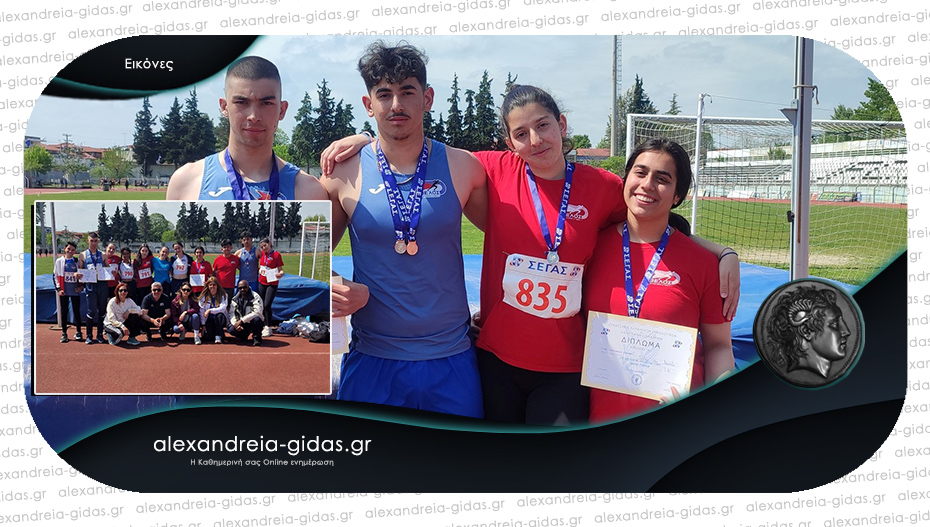 6 μετάλλια στο Διασυλλογικό Πρωτάθλημα στίβου Κ18 για το ΒΕΛΟΣ Αλεξάνδρειας