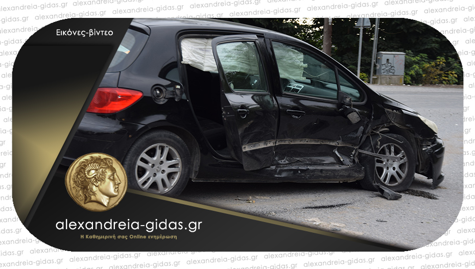 Τροχαίο ατύχημα στο «Μηδέν» πριν τα Γιαννιτσά – δύο τραυματίες