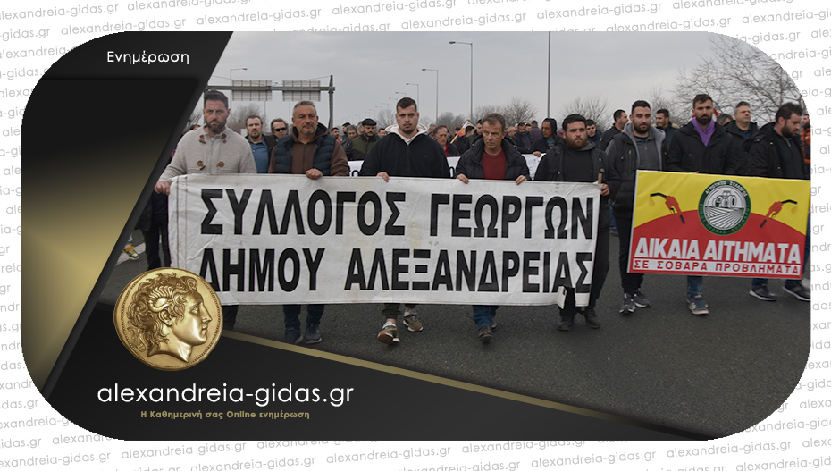Αγροτικός Σύλλογος Αλεξάνδρειας: “Οι σημαίες του αγώνα μας δεν υποστέλλονται”