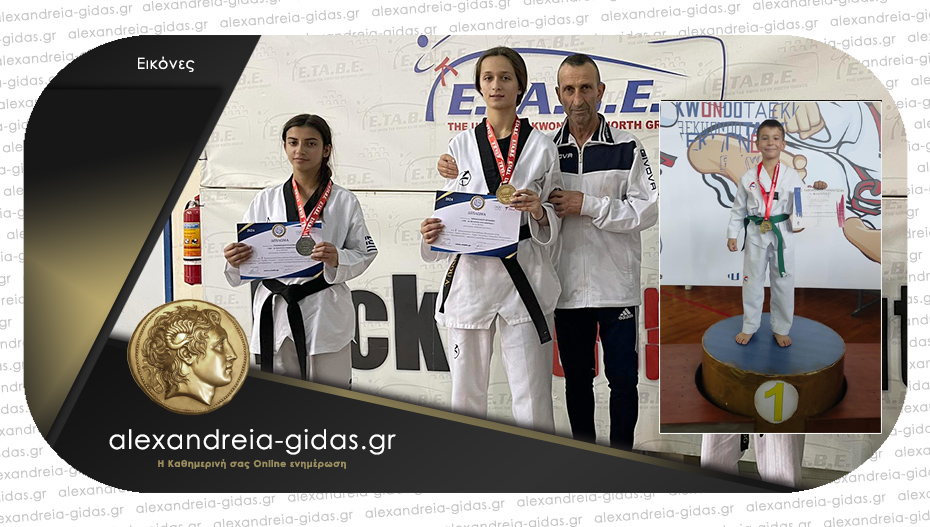 Με 9 μετάλλια στο πρωτάθλημα Βορείου Ελλάδος tae kwon do ο ΦΙΛΙΠΠΟΣ Αλεξάνδρειας!