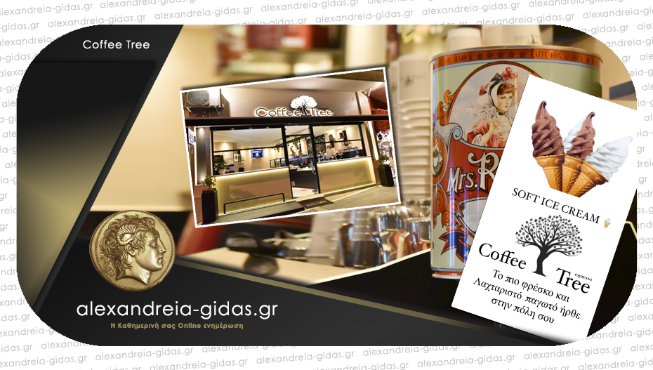 Coffee Tree: Καθημερινά κοντά μας με ποιοτικό καφέ Mrs. ROSE και γευστικό Soft Ice Cream!