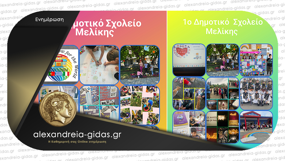 Το 1ο Δημοτικό Σχολείο Μελίκης συμμετείχε σε δύο Ευρωπαϊκά προγράμματα