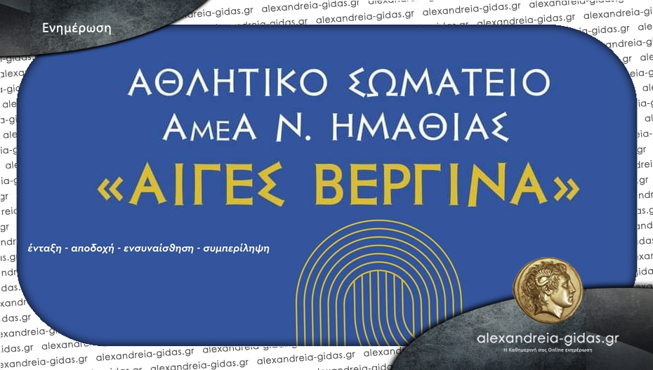 Εκλογές στον Αθλητικό Σύλλογο ΑμεΑ Ημαθίας “Αιγές Βεργίνα”