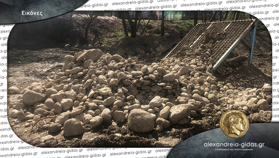 Εργασίες αντιπλημμυρικής προστασίας στον νομό Ημαθίας