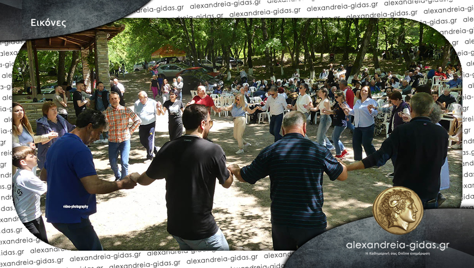 O εορτασμόs της Πρωτομαγιάς στα Ρυάκια Πιερίας