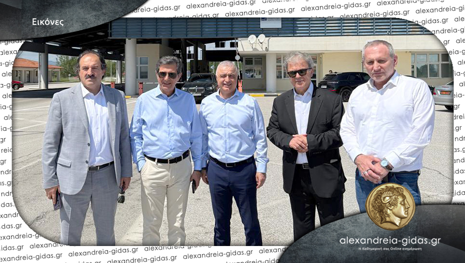 Επίσκεψη Τσαβδαρίδη στον Μεθοριακό Σταθμό και στο Τελωνείο Νίκης στη Φλώρινας