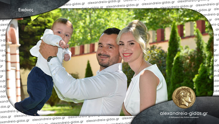Η όμορφη βάπτιση του Σωτήρη στην Αγία Κυριακή!