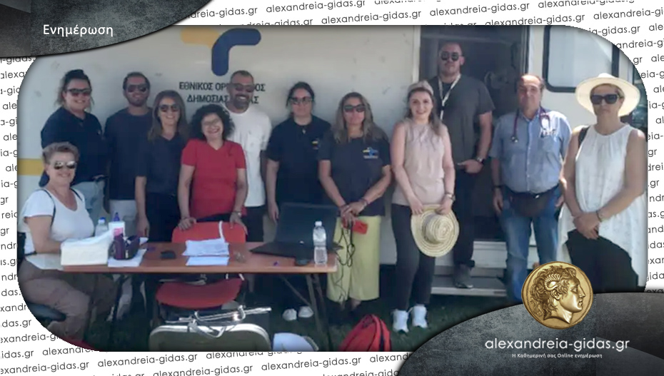 Εμβολιασμός κατά της ιλαράς, ερυθράς και παρωτίτιδας των παιδιών του Οικισμού Παλαιόχωρας