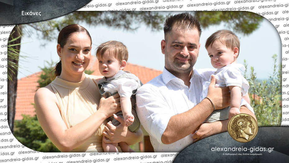 Η όμορφη βάπτιση των διδύμων Βασίλη και Θοδωρή!