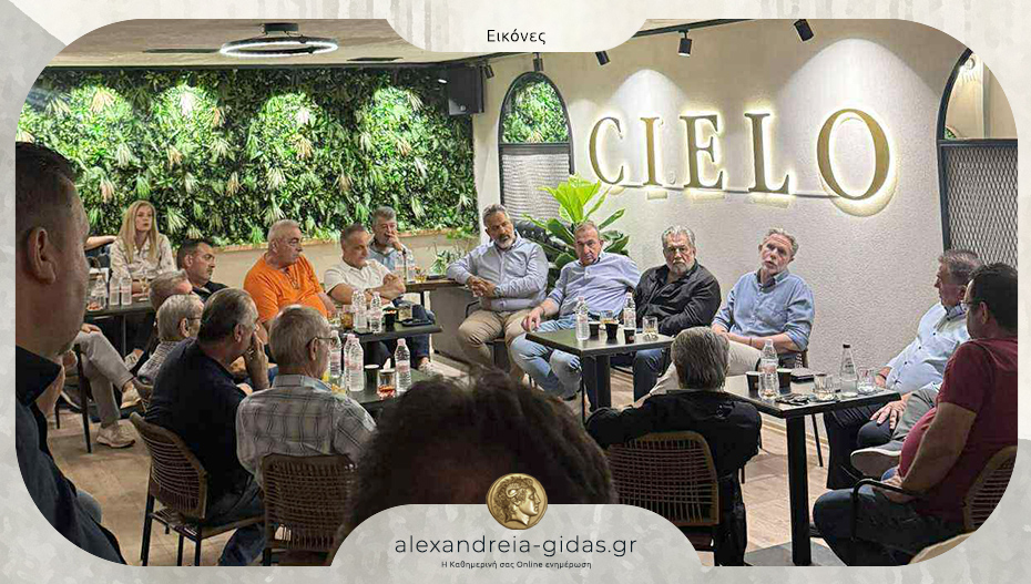 Στην Αλεξάνδρεια ο Παύλος Γερουλάνος – συναντήθηκε με φίλους του ΠΑΣΟΚ