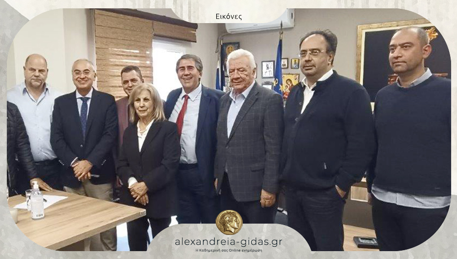 Υπογράφτηκε σήμερα Δευτέρα στην Π.Ε. Ημαθίας η σύμβαση για το έργο ενίσχυσης της αντιπλημμυρικής προστασίας