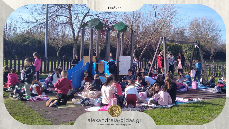 Με πικ νικ κορυφώθηκε η Εβδομάδα Υγιεινής Διατροφής του 7ου Δημοτικού Σχολείου Αλεξάνδρειας!