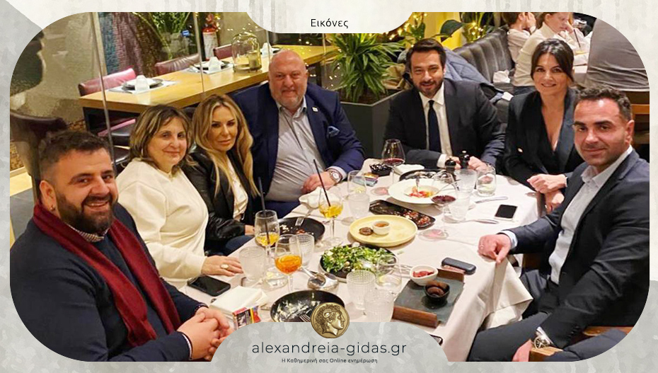 Με τον Πρόεδρο της ΔΕΕΠ Ημαθίας, τους Προέδρους ΔΗΜΤΟ και Λύκειο Ελληνίδων Βέροιας o Μπαρτζώκας στην Αθήνα