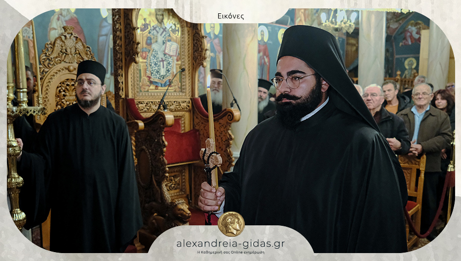 Μοναχική κουρά του Κυριάκου Νατσίδη και μετονομασία του σε Σιλουανό από τον Σεβασμιώτατο