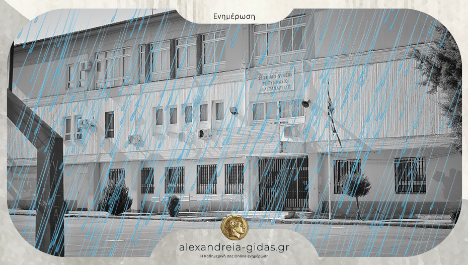 Τι θα γίνει με τα σχολεία του δήμου Αλεξάνδρειας την Παρασκευή – γιατί δεν βγαίνει η ανακοίνωση;