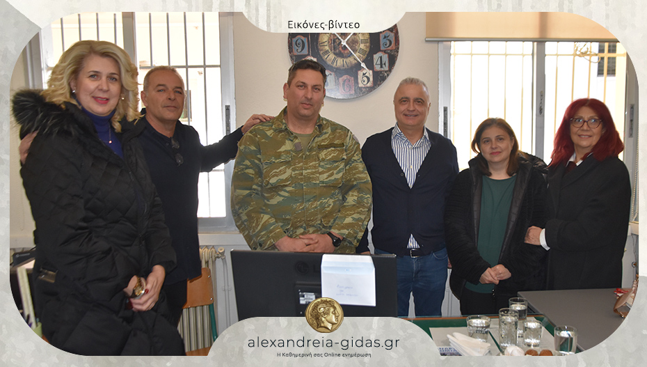 Μήνυμα στήριξης από τον Λάζαρο Τσαβδαρίδη στο Ειδικό Δημοτικό Σχολείο Αλεξάνδρειας