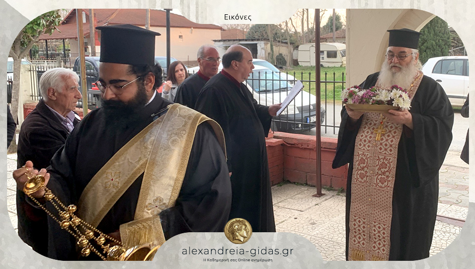 Το ιερό λείψανο του Αγίου Θεωνά υποδέχτηκε ο Ι.Ν. Γεννήσεως της Θεοτόκου στο Καλοχώρι του δήμου Αλεξάνδρειας