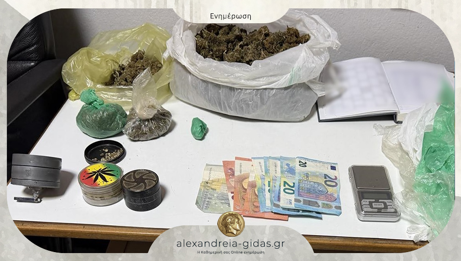 Συλλήψεις για ναρκωτικά στην Πέλλα