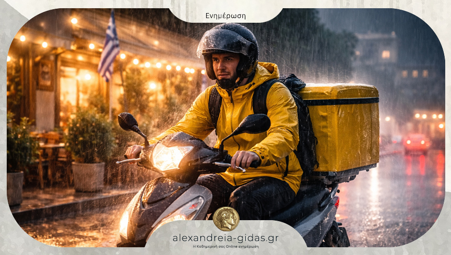 Έκτακτο: Υποχρεωτική παύση εργασιών και στην Ημαθία λόγω κακοκαιρία – δείτε τα επαγγέλματα