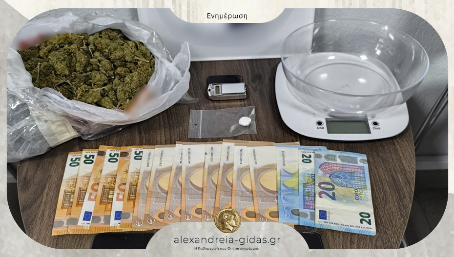 Συνέλαβαν ζευγάρι στην Ημαθία για διακίνηση, αποθήκευση και κατοχή ναρκωτικών ουσιών