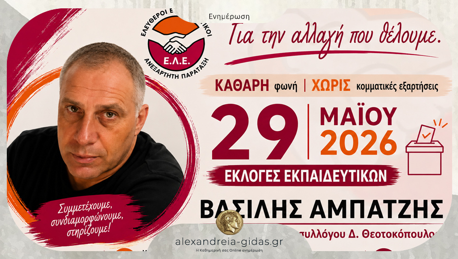 Επανεκλογή στο Δ.Σ. του ΣΕΠΕ “Δ. Θεοτοκόπουλος” για τον Βασίλη Αμπατζή!