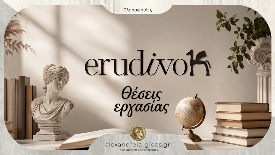 Θέσεις εργασίας στο εκπαιδευτήριο “Erudivo” στην Αλεξάνδρεια