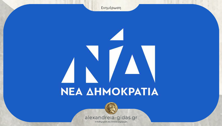 Απάντηση της ΔΕΕΠ Ν.Δ. στο ΠΑΣΟΚ Ημαθίας: “Όταν λείπουν οι προτάσεις, περισσεύουν οι κραυγές”