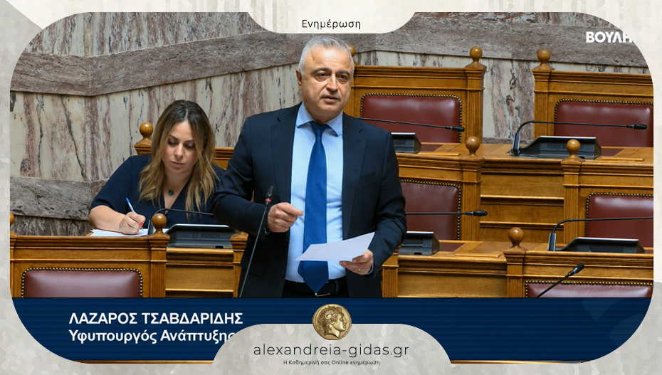 Τσαβδαρίδης: «Στόχος μας είναι ισχυρά και ανταγωνιστικά Επιχειρηματικά Πάρκα με συμμετοχή των επιχειρήσεων»