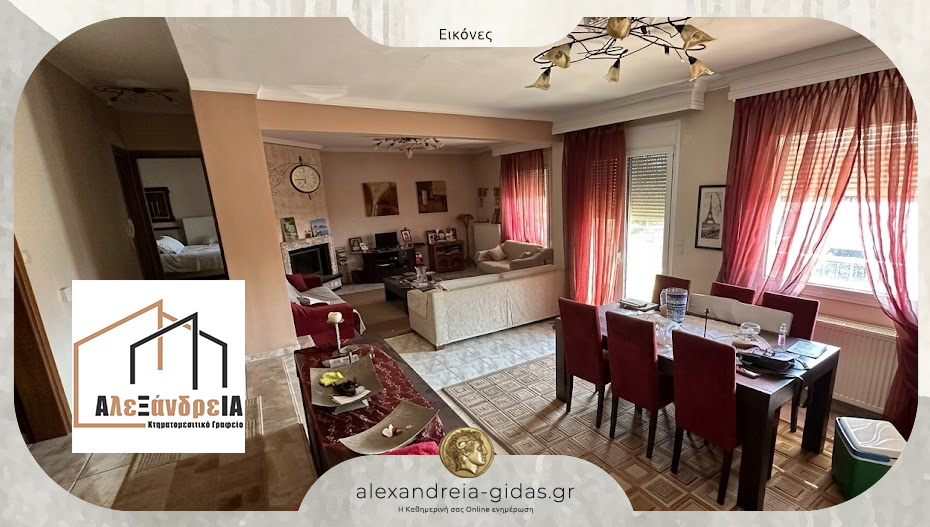ΠΩΛΕΙΤΑΙ διαμέρισμα σε πολύ καλή κατάσταση στην Καψόχωρα του δήμου Αλεξάνδρειας